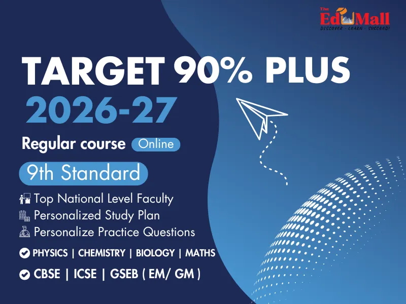 Online  Target 90% Plus ( 9th ) Online