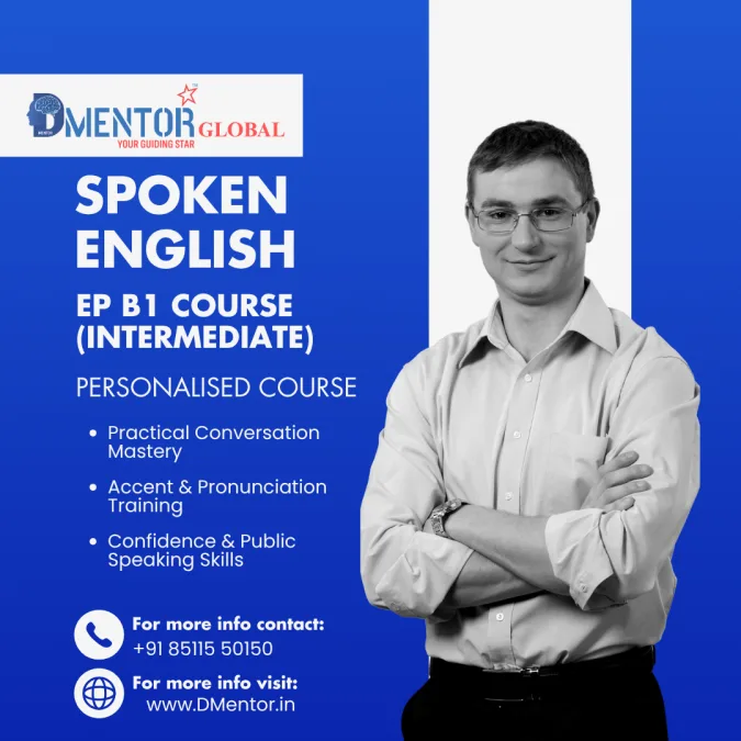 SPOKEN ENGLISH EP B1 (INTERMEDIATE) PERSONALISED COURSE