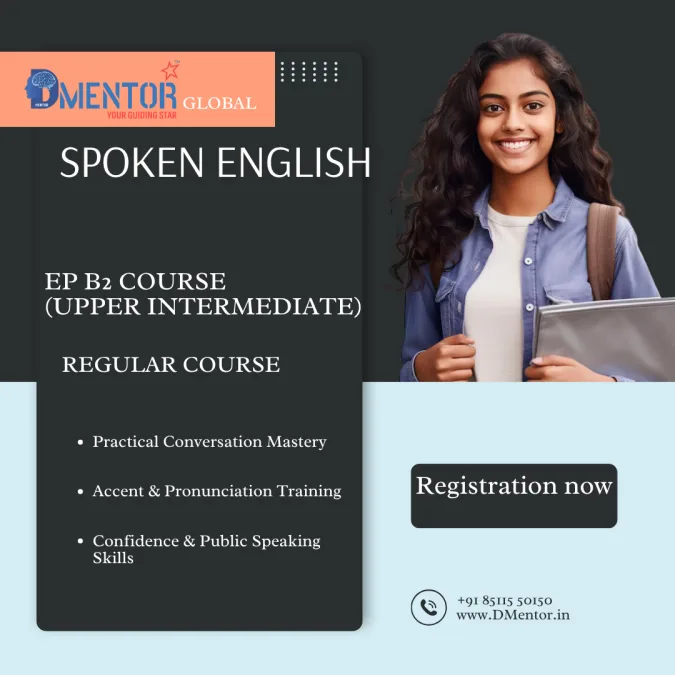 SPOKEN ENGLISH EP B2 (UPPER INTERMEDIATE) REGULAR COURSE