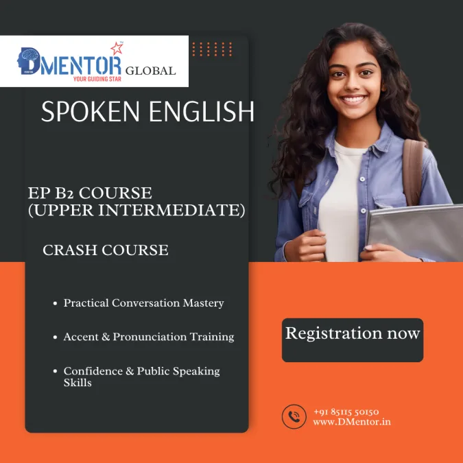 SPOKEN ENGLISH EP B2 (UPPER INTERMEDIATE) CRASH COURSE