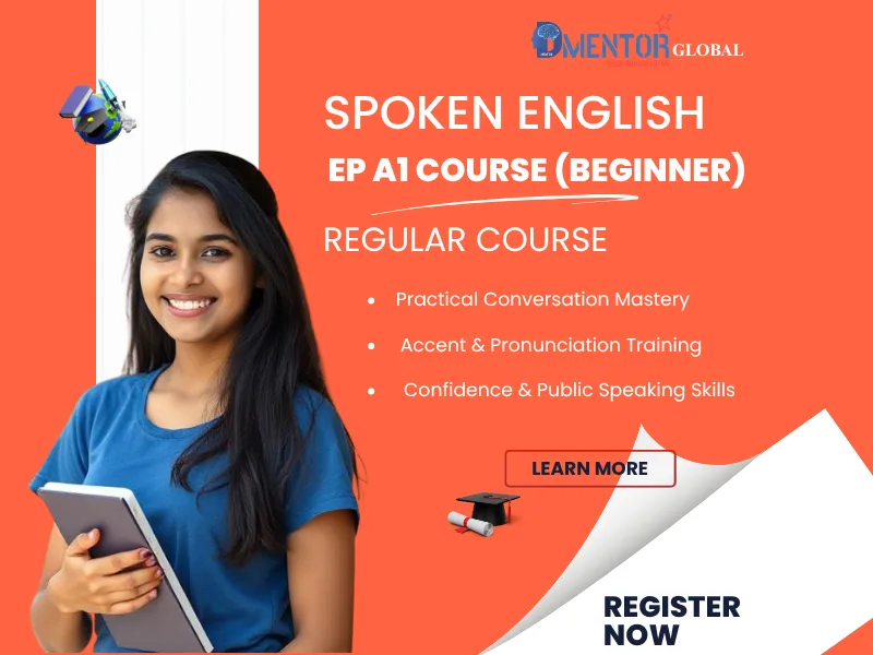 SPOKEN ENGLISH EP A1 (BEGINNER) REGULAR COURSE