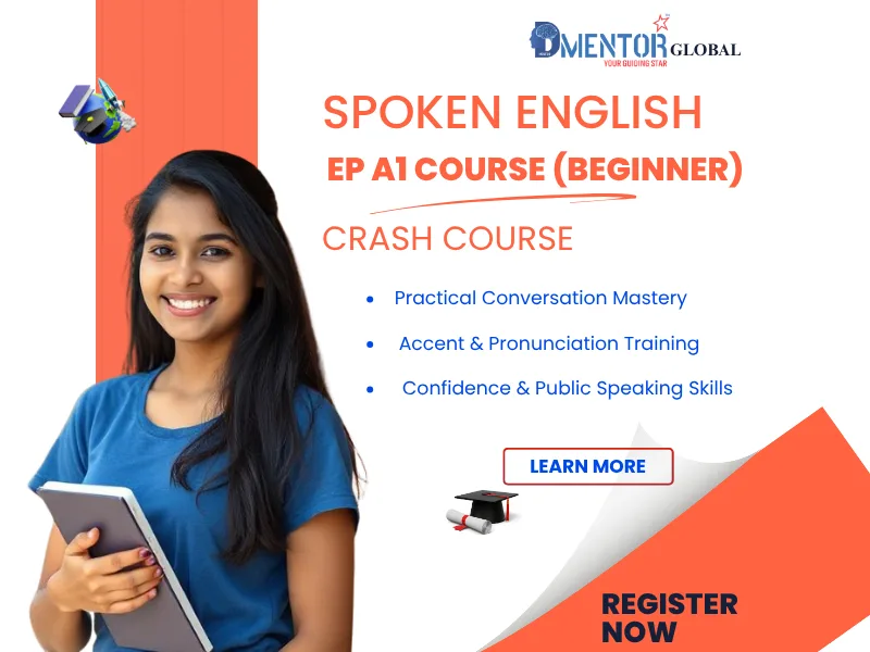 SPOKEN ENGLISH EP A1 (BEGINNER) CRASH COURSE
